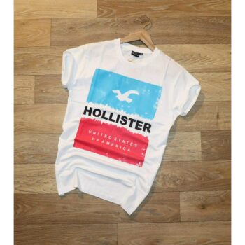 Men Cotton Printed Hollister T-Shirt