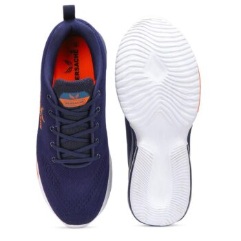 Bersache Comfortable Outdoor Casual walking Men Shoes Navy Blue 2