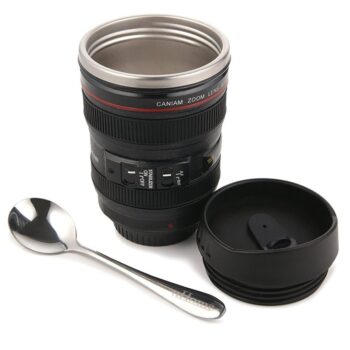 Camera Lense Mug- Lense Shaped Coffee Mug