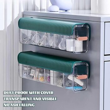 Clear Wall Mounted Drawer Organizer