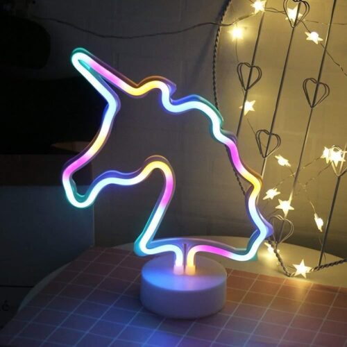 Colorful Unicorn LED Neon Light Lamp Unicorn 3