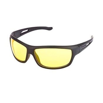 Dervin Yellow Driving Easy Day and Night Unisex Sunglass (Yellow) .3