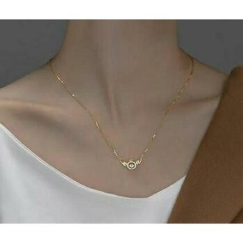 Latest Alloy Gold Plated Chain With Pendant