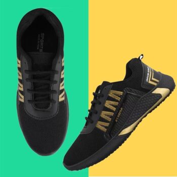 Men's Fashionable Sports Shoes - Black 1