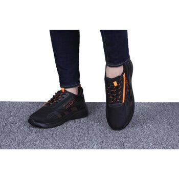Men's Mesh Sports Shoes - Black 1