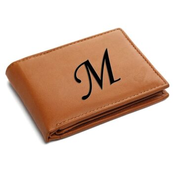 Men's New Alphabet Leather Wallet