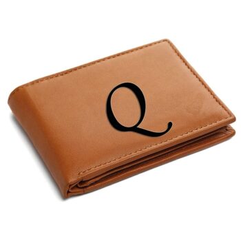 Men's New Alphabet Leather Wallet