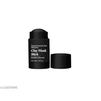 Organic Clay Mask Stick of Bamboo Charcoal (40g)