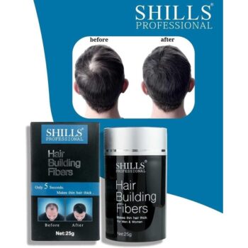 SHILLS PROFESSIONAL Hair Building Fibers Black 25 G