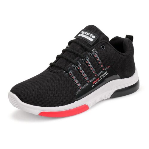 Stylish Sport Sneakers Running Shoes Black 5