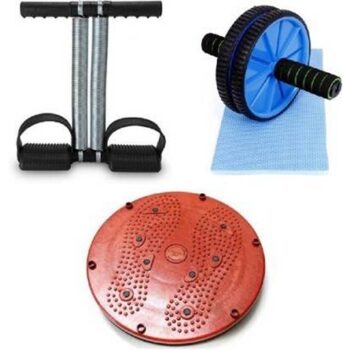 Tummy Trimmer, Twister, ABS Wheel Set for Workout 1