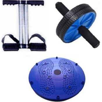 Tummy Trimmer, Twister, ABS Wheel Set for Workout