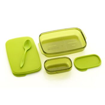 Unbreakable Divine Plastic BPA Free Storage Lunch Box Set 3