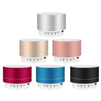 Wireless LED Portable Bluetooth Speaker with Hands-Free FM TF Card