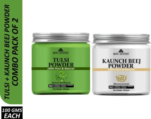200 100 pure natural tulsi powder kaunch beej powder combo pack original