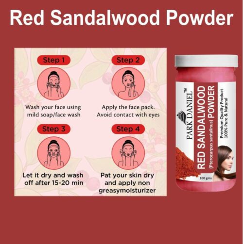 200 premium red sandalwood powder for face pack face masks combo original
