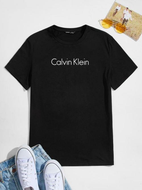Calvin Klein T Shirt for Men - Black