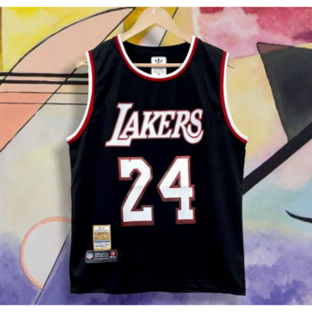 Men Sleeveless Lakers 24 T-Shirt - Black
