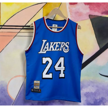 Men Sleeveless Lakers 24 T-Shirt - Blue