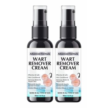 Advanced Formula Wart Remover Cream 50ml Each (Pack Of 2)