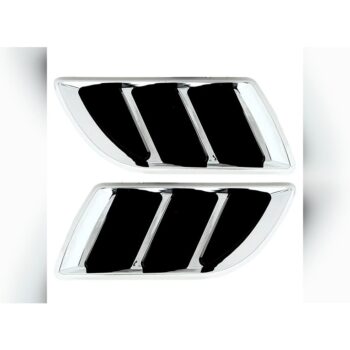 Air Flow Duct Racing Side Scoop Vent Air Flow Sticker Universal for All Cars (Pack of 2)