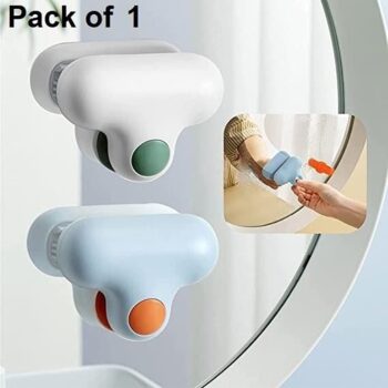 Glass Cleaner- T-Shaped Descaling Glass Brush, Bathroom Toilet Glass Mirror Wiper, Cleaning Brush