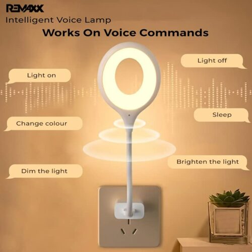 Intelligent Voice Control USB Lamp with 3 Color LED Light