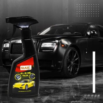 Liquid Car Polish for Tyres, Dashboard, Metal Parts, Exterior