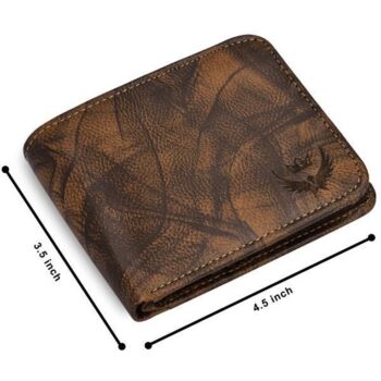 Lorenz Wallet Bi Fold Casual Brown Wallet for Men 3