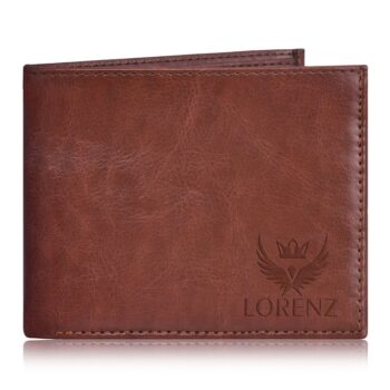 Lorenz Wallet Bi-Fold Casual Brown Wallet for Men
