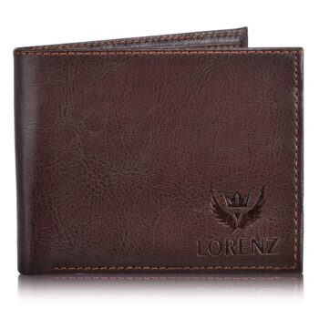 Lorenz Wallet Bi-Fold Casual Brown Wallet for Men