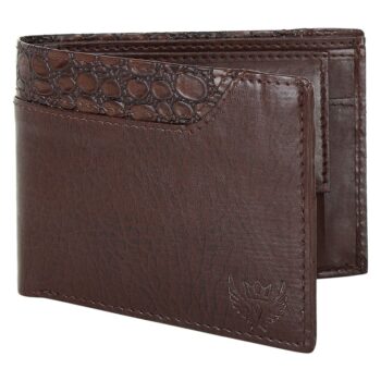 Lorenz Wallet Bi-Fold PU Leather Texture Wallet for Men & Boys
