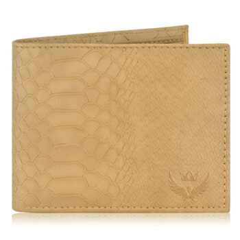 Lorenz Wallet PU Leather RFID Protected Wallet for Men (Tan)