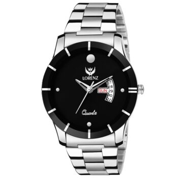 Lorenz Watch Day & Date Black Dial Men's Analog Watch