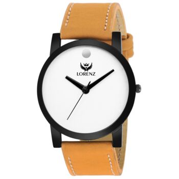 Lorenz Watch Slim Edition White Dial Men's Analog Watch