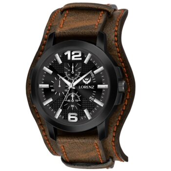 Lorenz watch Two-in-one detachable bracelet strap analogue watch for Men