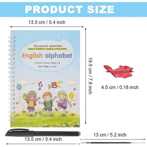 Magic Practice Copybook Number Tracing Book for Preschoolers With Pen 2