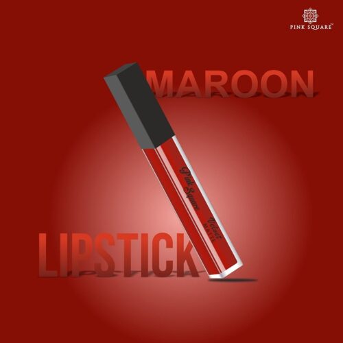 Matte Long Lasting Liquid Dark RedMaroon Lipstick Ideal For Women Combo Pack Of 2 Pcs 2