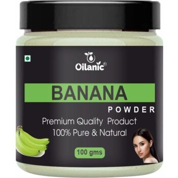 Oilanic Pure & Natural Banana Powder- For Skin & Hair(100gm)