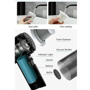Portable Air Duster Wireless Vacuum Cleaner 4