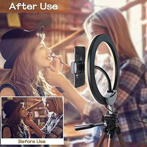 Portable LED Selfie Lights 26cm for Video Shooting 7 feet Long 3 Color Modes LED Light 4