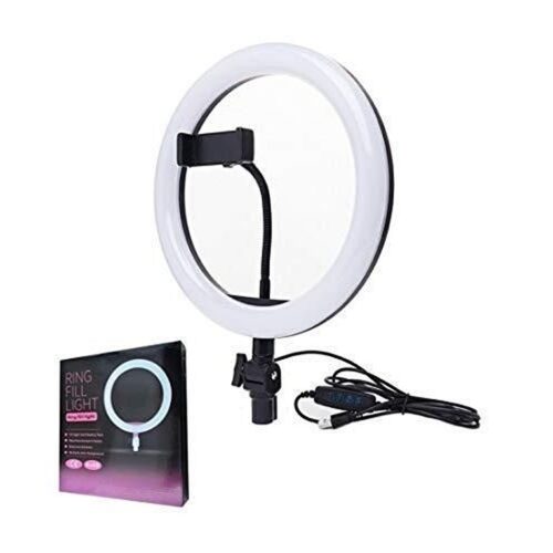 Portable LED Selfie Lights (26cm) for Video Shooting 7 feet Long 3 Color Modes LED Light