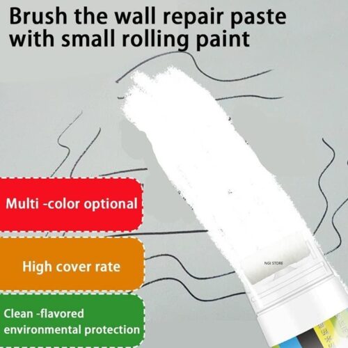 Small Rolling Brush Wall Paint 1 Wall Repair Paste Roller 3