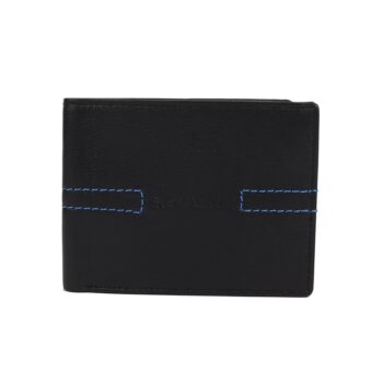 Star Austin Wallet Bi-Fold Black Genuine Leather Wallet for Men (Lorenz)