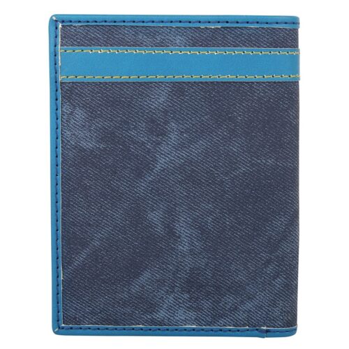 Star Austin Wallet Bi Fold Blue PU Leather Wallet for Men Lorenz 4