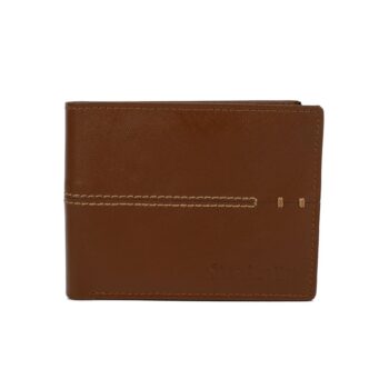 Star Austin Wallet Bi-Fold Brown Genuine Leather Wallet for Men (Lorenz)