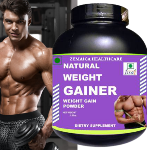 Natural Weight Gainer, Weight Gain Protein, Muscle Growth, Chocolate Flavor, 500gm