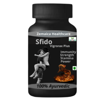 Sfido Vigrorax Plus, Body Stamina Growth Capsule, Ayurvedic Product, 30 Capsules