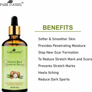 stretch mark removal serum soothes dry skin pack of 4 of 30ml original imagp298bkrsenmf