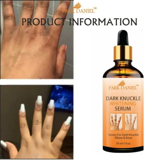 whitening serum for remove dark knuckles elbow and knee pack of original